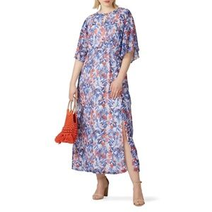 RTR Junarose Printed Keyhole Maxi - size 16